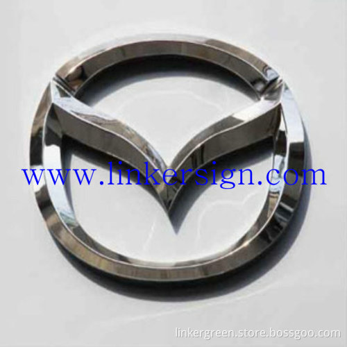 3d mirror stainless steel indoor signage